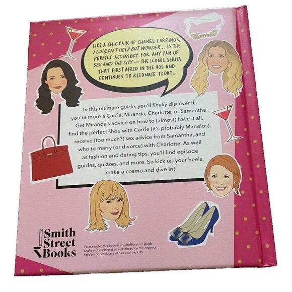 Smith Street Gift Sex &The City Ultimate Guide 96 Page Book & Cocktail Glass Set - Picture 5 of 9
